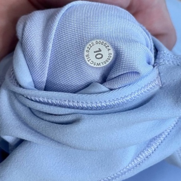 Lululemon Women’s Double Lined Align 28” Full Length Leggings-Size 10-Lilac - Picture 5 of 5